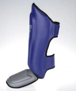 Fighter Shinguards Thai Classic - Blue/grey, JE1573BLG PROTECTION