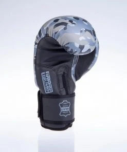 Fighter Boxing Gloves SIAM - Grey Camo, FBG-003C