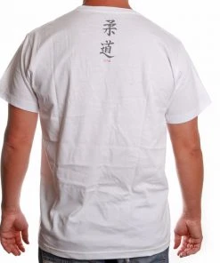 T-Shirts Satori Calligraphy T-Shirt - JUDO - White, SATT04-1
