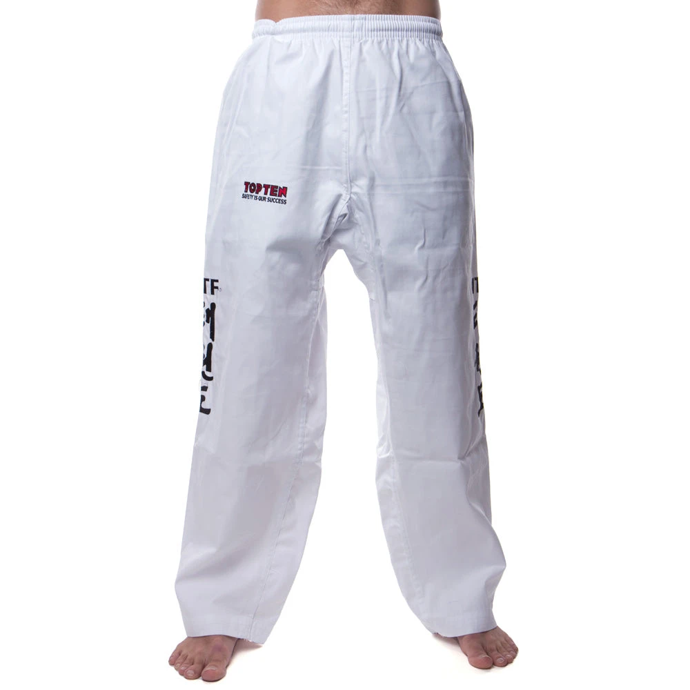 Cotton Pants Top Ten Pants KYONG - Student - White, 0500S-W 3 Cotton Pants Top Ten Pants KYONG - Student - White, 0500S-W