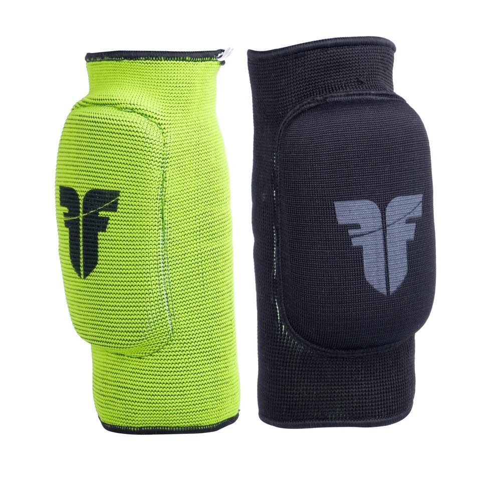 Fighter Reversible Elbow Guard - Black/green PROTECTION 3 Fighter Reversible Elbow Guard - Black/green PROTECTION