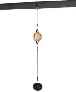 Fighter Punch Ball With Base MF-PRO - Beige/black TRAINING