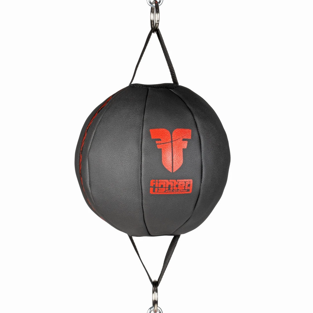 Fighter Punch Ball With Base MF-PRO - Black/red 3 Fighter Punch Ball With Base MF-PRO - Black/red