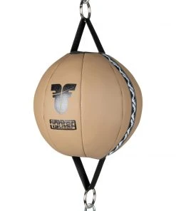 Fighter Punch Ball With Base MF-PRO - Beige/black TRAINING
