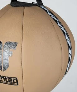 Fighter Punch Ball With Base MF-PRO - Beige/black TRAINING