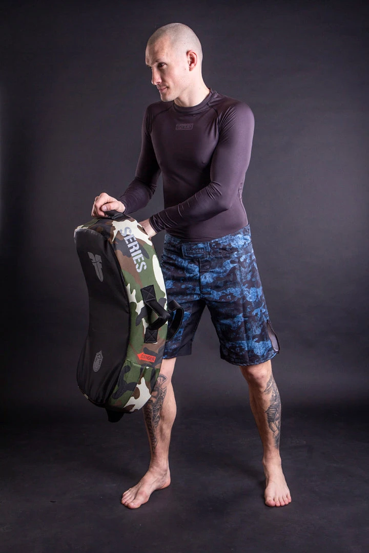 Fighter Kicking Shield - MULTI GRIP - Tactical Series - Black/camo, FKSH-14 TRAINING 7 Fighter Kicking Shield - MULTI GRIP - Tactical Series - Black/camo, FKSH-14 TRAINING