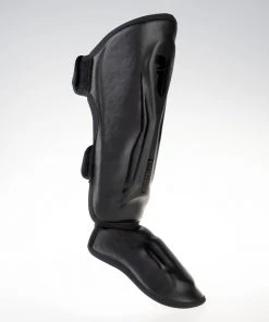 Fighter Shinguards Thai Ergo - Black, FSG-004BB 15 Fighter Shinguards Thai Ergo - Black, FSG-004BB