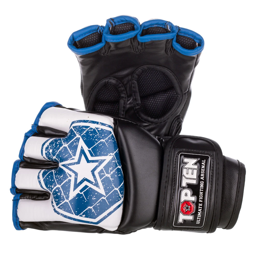 Top Ten MMA Gloves OCTAGON Blue, 2312-6 3 Top Ten MMA Gloves OCTAGON Blue, 2312-6