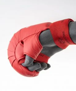 Hayashi Karate Fist Protector TSUKI With Thumb (WKF Approved) - Red, 238 22 Hayashi Karate Fist Protector TSUKI With Thumb (WKF Approved) - Red, 238