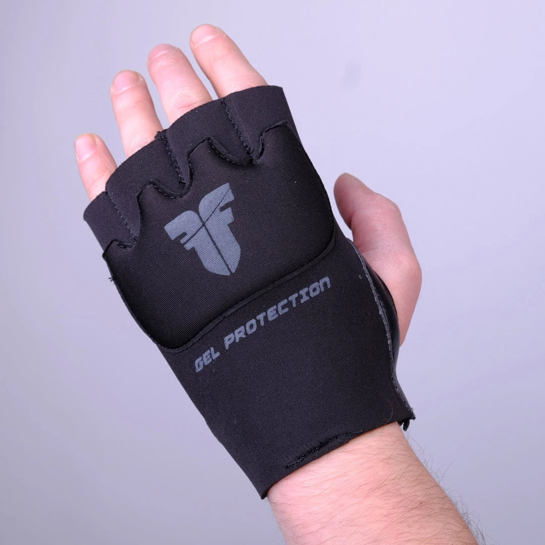 Fighter Strap Gel Hand-Wraps - Black, FGW-001BB GLOVES 5 Fighter Strap Gel Hand-Wraps - Black, FGW-001BB GLOVES