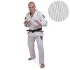 Fighter BJJ Kimono Rice Straw - White, BJJBW-08 BJJ Uniforms