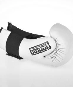 Fighter Open Gloves Strap - White, FOG-001W