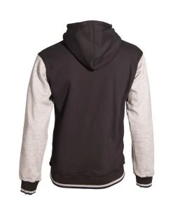 Hooded Jacket TOP TEN Coat Of Arms - Black/grey, 19111-91 Jackets