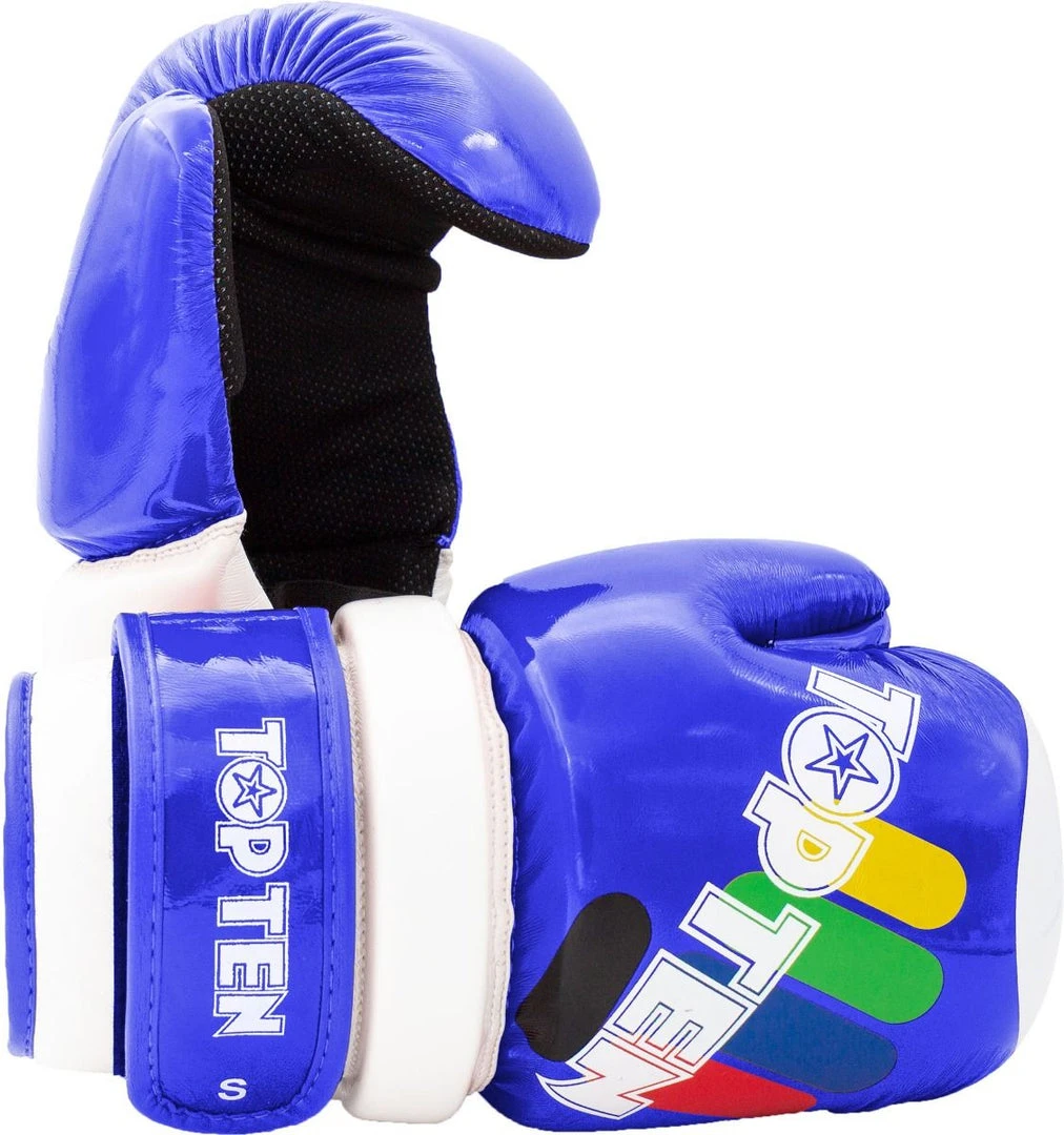 GLOVES Pointfighter TOP TEN Glossy ITF - Blue, 21655-6 3 GLOVES Pointfighter TOP TEN Glossy ITF - Blue, 21655-6
