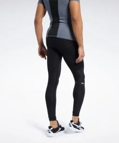 Reebok Workout Ready Compression Tights - Black, FP9107 Pants