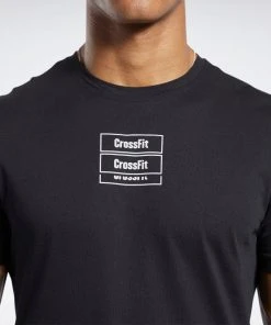 Reebok CrossFit Mess You Up Tee - Black, FJ5285