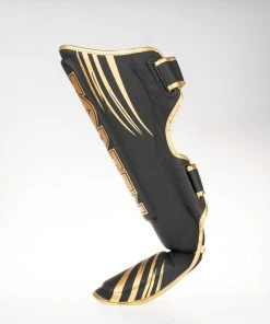PROTECTION Top Ten Shin Guards SuperLight - Black/gold, 32194-92 9 PROTECTION Top Ten Shin Guards SuperLight - Black/gold, 32194-92