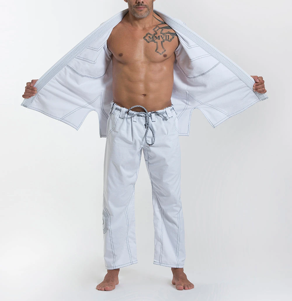 BJJ Uniforms Kimono Grips Cali 99 - White, G10112-WHT 6 BJJ Uniforms Kimono Grips Cali 99 - White, G10112-WHT