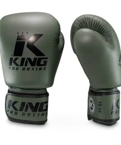 King Pro Boxing - Boxing Gloves Military - Khaki