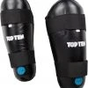 Shin Guard Top Ten WAKO - Black, 3208-99