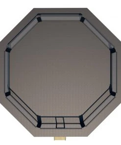 Fighter MMA Competition Cage 7x7m + Sidewalk 1m - Black, 7V1002DCH TRAINING