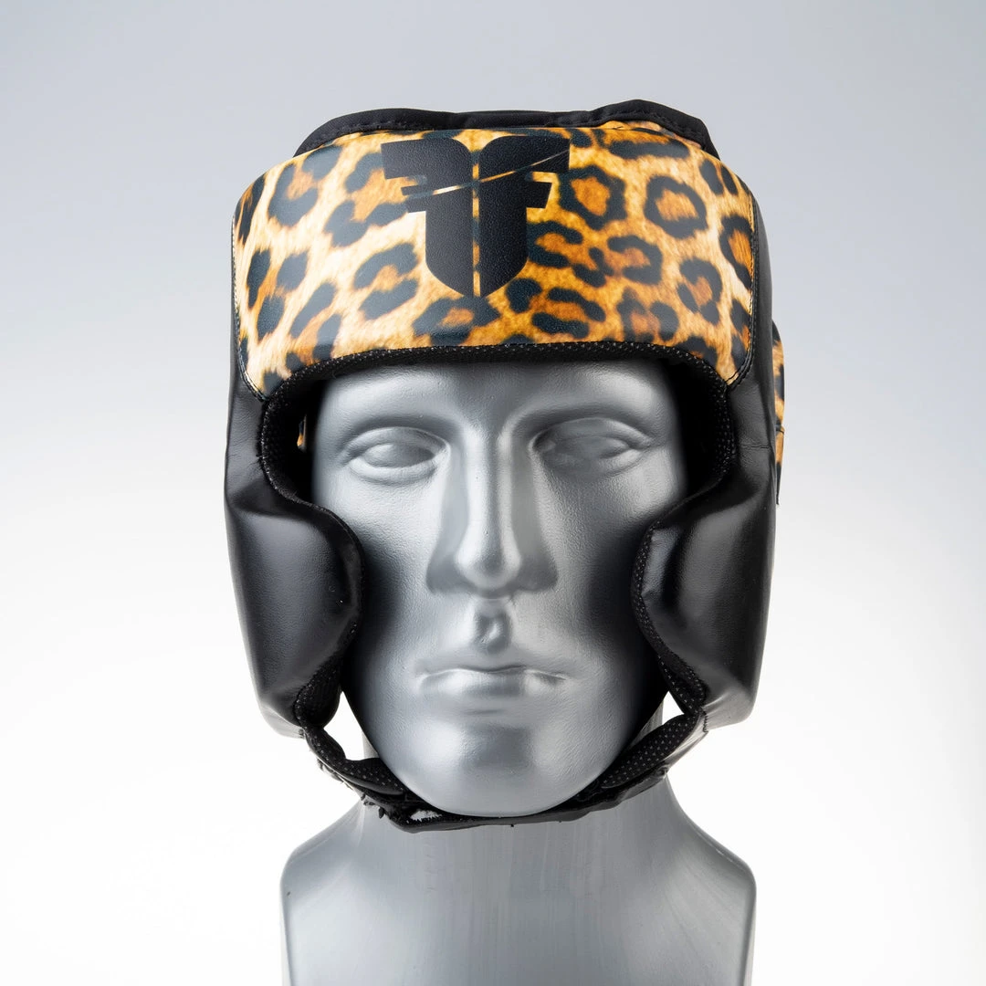 Headguard Fighter Sparring Pro Jungle Series - Leopard, JE2796LE 5 Headguard Fighter Sparring Pro Jungle Series - Leopard, JE2796LE