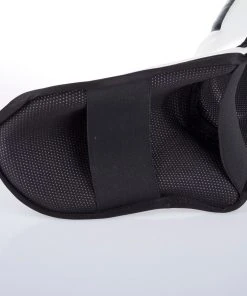 Fighter Shinguards Thai Ergo - White, FSG-004WB 11 Fighter Shinguards Thai Ergo - White, FSG-004WB