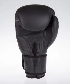 Fighter Boxing Gloves SPLIT - Matt Black, FBG-001B