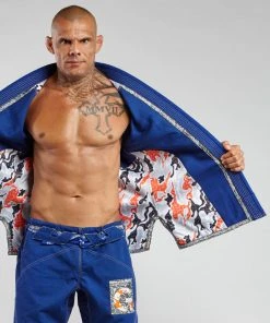 Grips Armadura 2.0 BJJ Kimono Camo - Blue, G10129-BLU
