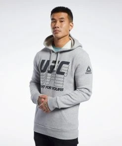Hoodies Reebok UFC FG Hoodie - Grey, FK2342