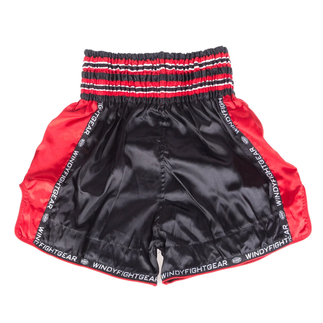 Windy Thai Trunks - Black/red/gold, BSW-BLK-GL 5 Windy Thai Trunks - Black/red/gold, BSW-BLK-GL