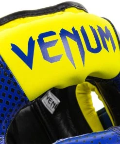 Venum Pro Boxing Headgear LOMA Edition - Blue/yellow, VENUM-03915-405