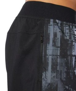 Training Shorts Reebok Moonshift Shorts - Black/blue, DU2166 11 Training Shorts Reebok Moonshift Shorts - Black/blue, DU2166