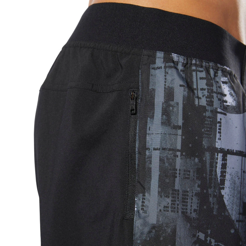 Training Shorts Reebok Moonshift Shorts - Black/blue, DU2166 7 Training Shorts Reebok Moonshift Shorts - Black/blue, DU2166