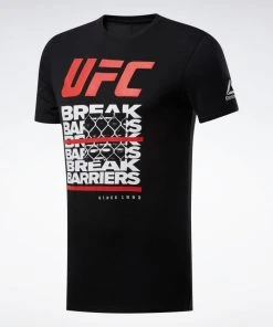 Reebok UFC FG Capsule TEE - Black, FJ5189