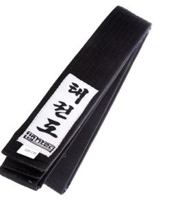 Fighter Taekwondo ITF Belt - Black, FTB-06