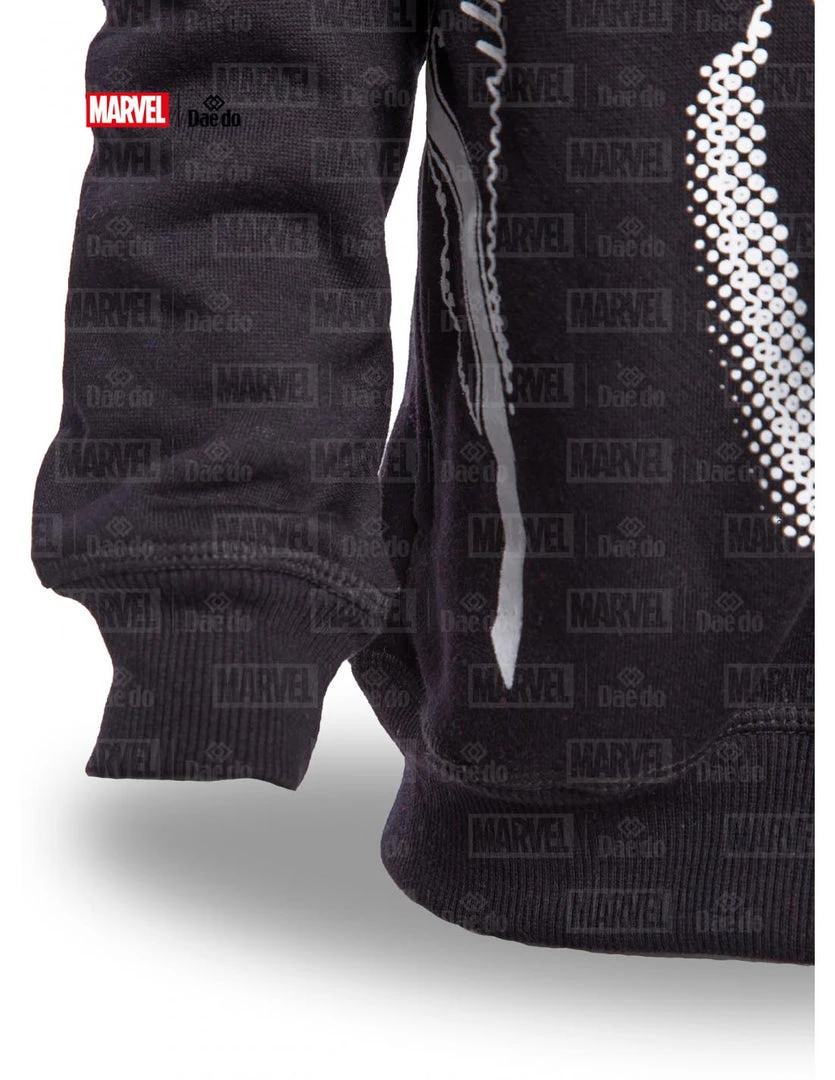 Daedo Hoodie With Mask Black Panther - Black, MARV50621 Hoodies 6 Daedo Hoodie With Mask Black Panther - Black, MARV50621 Hoodies