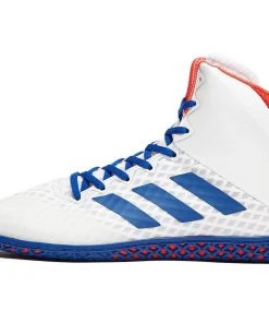 Adidas Shoes Mat Wizard 4. - White/blue/red, BC0533