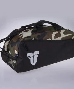 TRAINING Fighter Sports Bag GYM - Black/camo, FTG-01