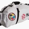 Hayashi WKF Gym Bag / Backpack Combo - White M, 8041-1 TRAINING 1 Hayashi WKF Gym Bag / Backpack Combo - White M, 8041-1 TRAINING