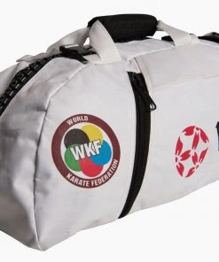 Hayashi WKF Gym Bag / Backpack Combo - White M, 8041-1 TRAINING