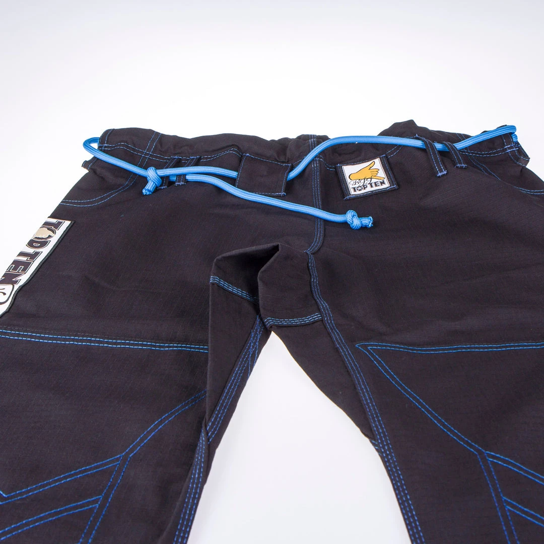 Top Ten Brazilian Jiu Jitsu Uniform Mohicans - Black, 15123-9 BJJ Uniforms 10 Top Ten Brazilian Jiu Jitsu Uniform Mohicans - Black, 15123-9 BJJ Uniforms