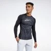 Reebok Compression Long Sleeve Tee, FS8581 Training T-Shirts