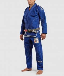 Grips Armadura 2.0 BJJ Kimono Camo - Blue, G10129-BLU
