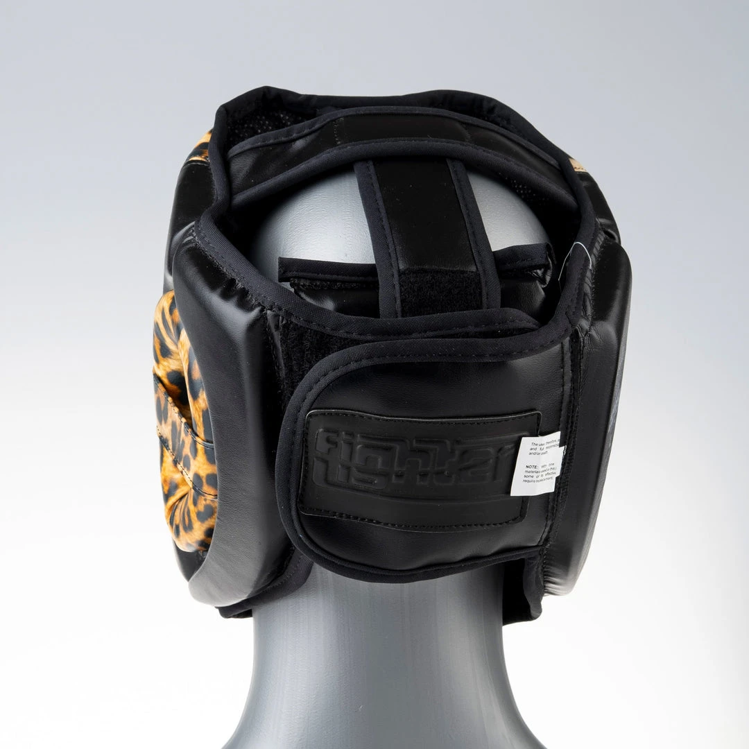 Headguard Fighter Sparring Pro Jungle Series - Leopard, JE2796LE 8 Headguard Fighter Sparring Pro Jungle Series - Leopard, JE2796LE