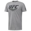 Reebok UFC Logo Tee - Grey, DU4583 T-Shirts