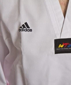 Adidas Taekwondo WT Uniforms Dobok WT Adichamp III White V, ADITCH03