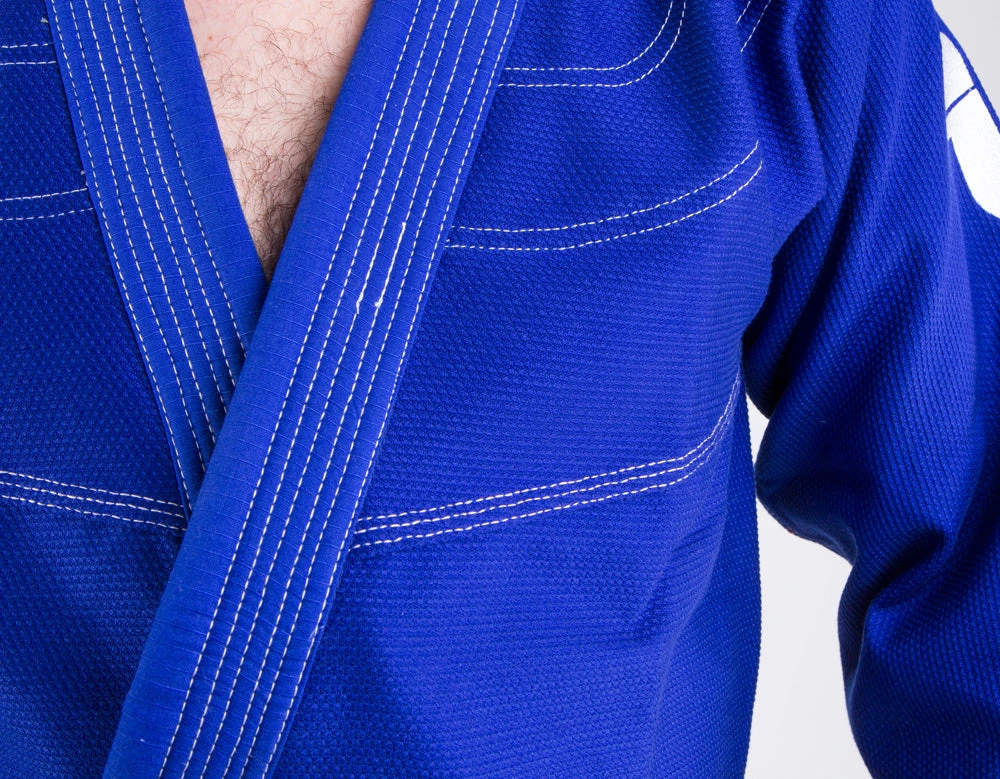 Fighter BJJ Kimono Rice Straw - Blue, BJJBLU-07 BJJ Uniforms 9 Fighter BJJ Kimono Rice Straw - Blue, BJJBLU-07 BJJ Uniforms