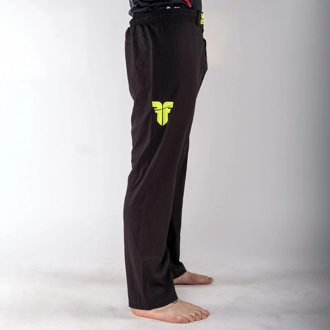 Fighter Pants - FIGHT - Black/rainbow, FF-P004B 5 Fighter Pants - FIGHT - Black/rainbow, FF-P004B