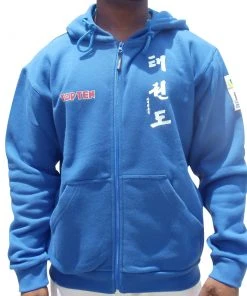 TOP TEN Hoodies Hooded Sweater ITF - Blue, 1947-6